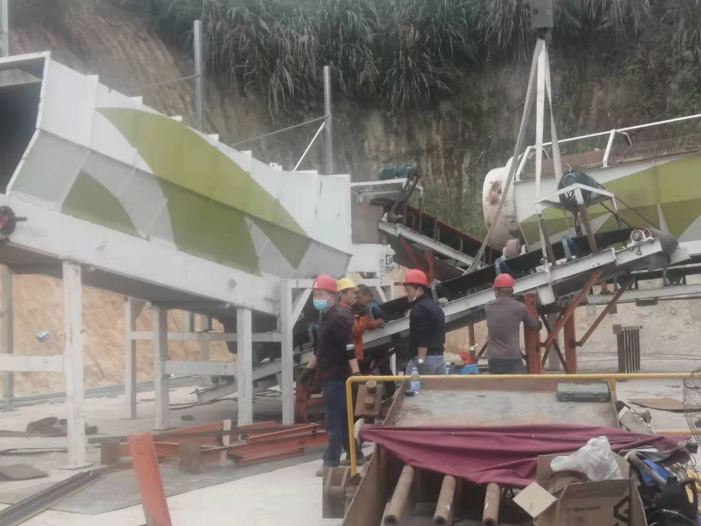 福州連江的安裝現場